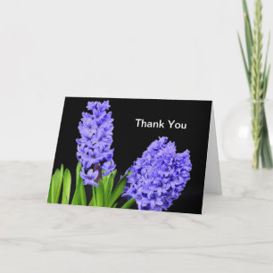 Hyacinth Danke-Card Dankeskarte