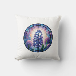 Hyacinth - Feste Glaskunst Kissen