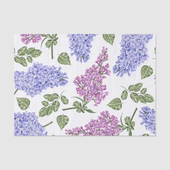 Hyacinth-Gewebe Seidenpapier (Vorderseite)