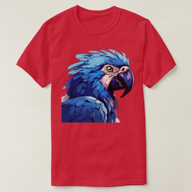 Hyacinth Macaw 2 T-Shirt (Design vorne)