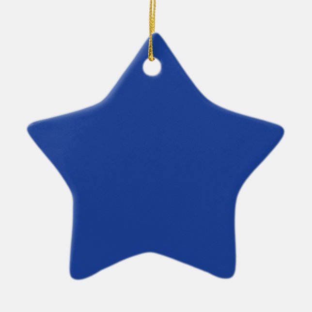 Hyacinth Macaw Blue Keramikornament (Vorne)