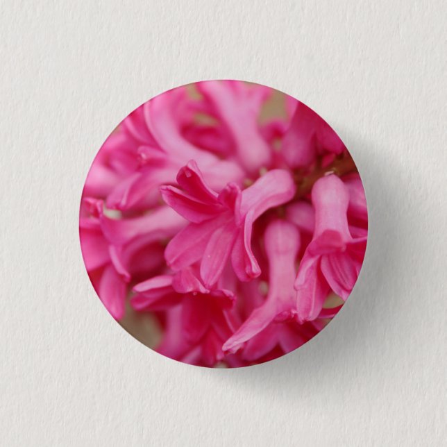 Hyacinth Pink Button (Vorderseite)