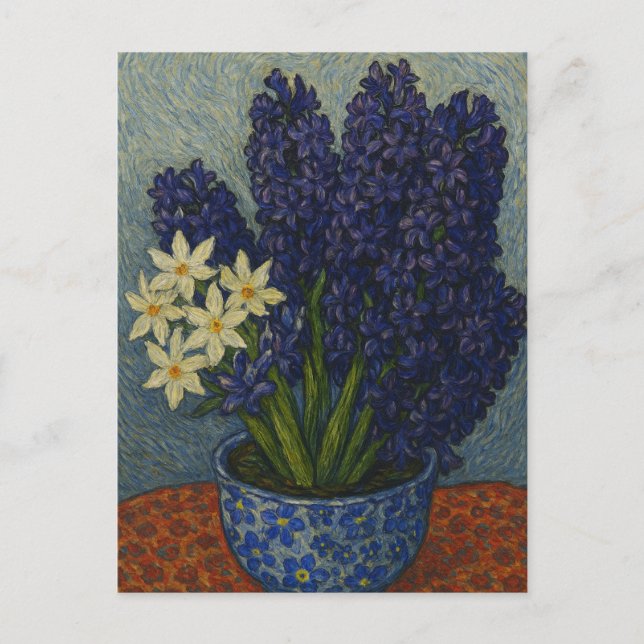 Hyacinth Postcard Postkarte (Vorderseite)