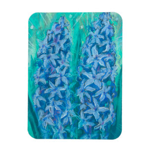 Hyacinths Sping Blume Ostern Geschenk Blumenmalere Magnet