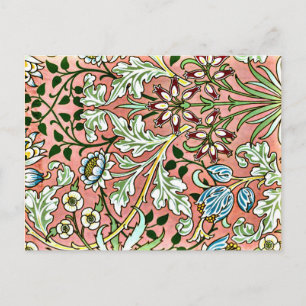 Hyakinth, ein William-Morris-Muster Postkarte