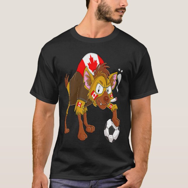 Hyäne Fan Canada T-Shirt (Vorderseite)