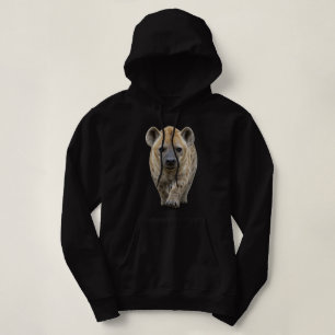 Hyäne nähert sich hoodie