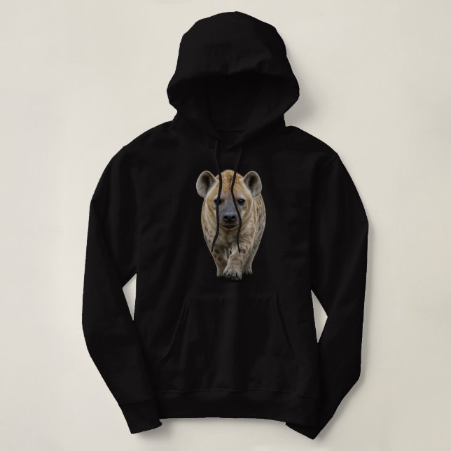 Hyäne nähert sich hoodie (Design vorne)