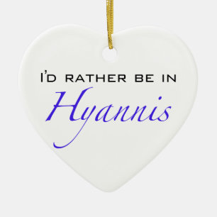 Hyannis MA - Skript Keramikornament