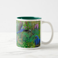 Hyazinthemacaw-Dschungel-Tasse