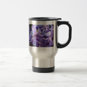 Hyazinthen-Blumen-Reise-Tasse Reisebecher