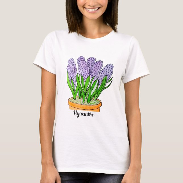 Hyazinthen T-Shirt (Vorderseite)