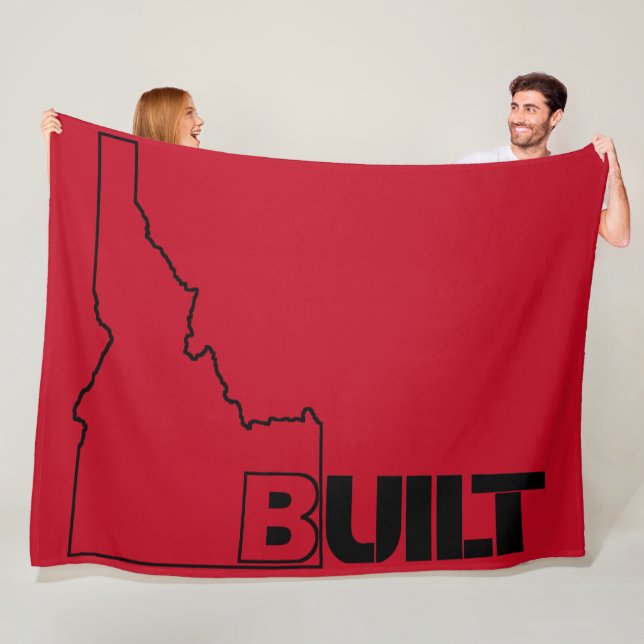 Hybrid Idaho erbaut Fleece Blanket (Beispiel)
