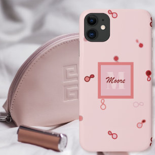 Hybrid Paisley lose in Red Ombre Case-Mate iPhone Hülle