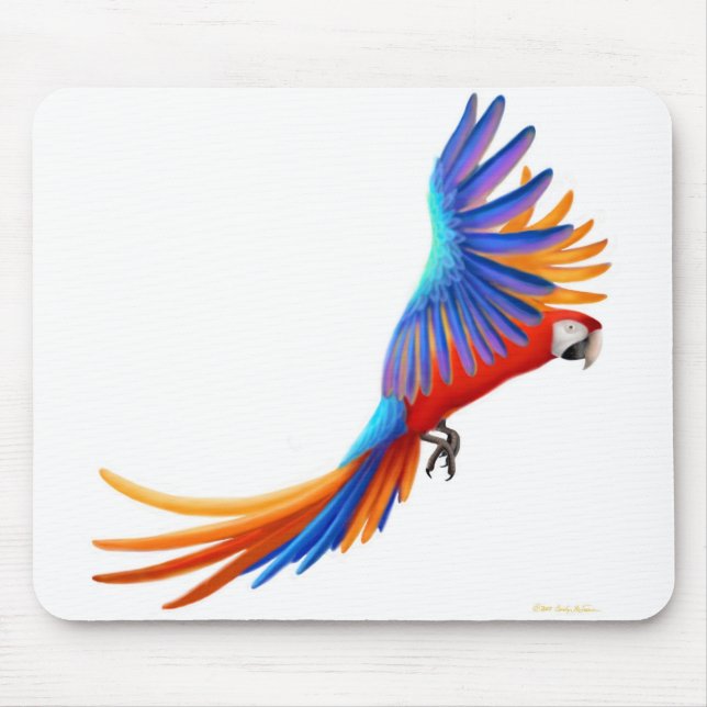 Hybrider Camelot Macaw Mousepad (Vorne)