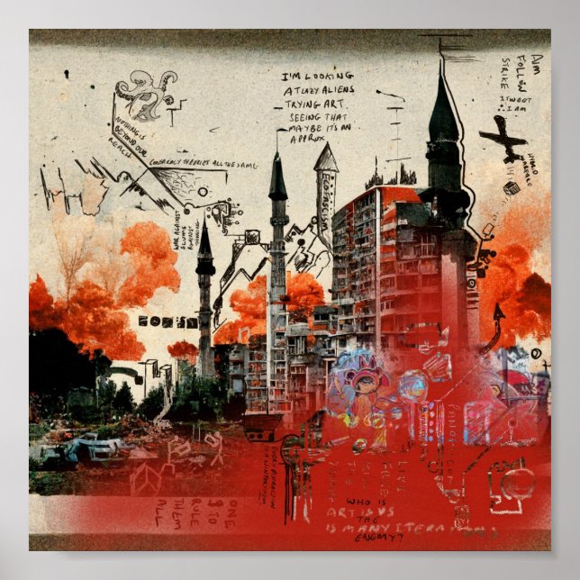 Hybridkrieg Poster (Vorne)