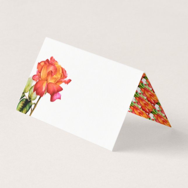 Hybridtee Rose Orangensaft (Vorderseite)
