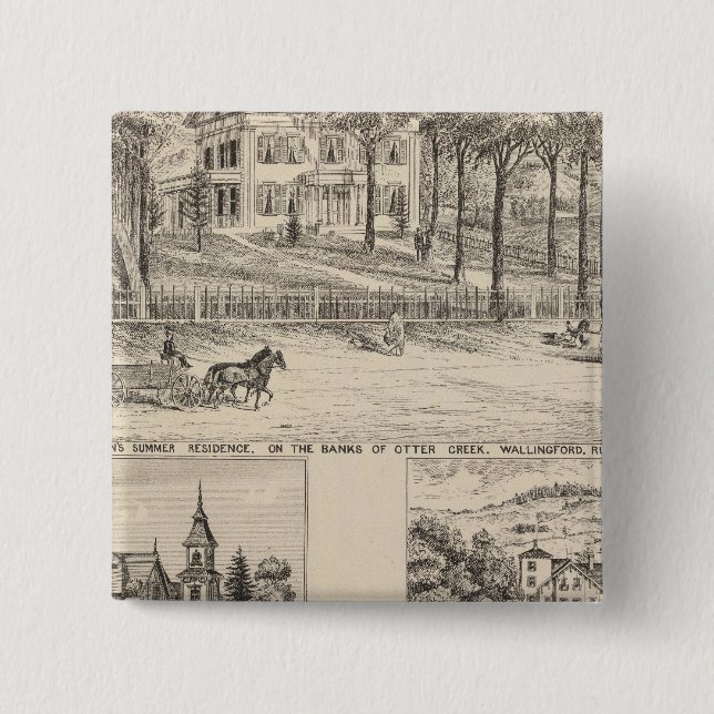 Hyde Hotel in Wallingford Button (Vorderseite)