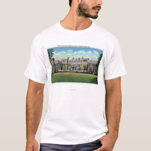 Hyde Park Ansicht von Villa Präsidenten-FDRS T-Shirt
