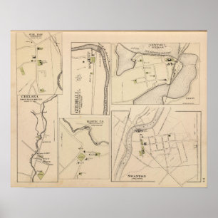 Hyde Park, Rathaus, Newport, Chelsea Poster