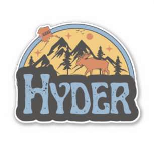 Hyder, Alaska Aufkleber