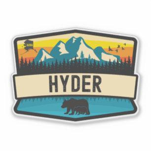 Hyder, Alaska Aufkleber