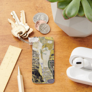 Hydra (aka Water Serpents I) by Gustav Klimt Schlüsselanhänger