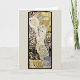 Hydra (auch: Wasser-Schlangen I) von Gustav Klimt Karte