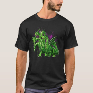 Hydra Dragon Antike griechische Mythologie Fünf Ko T-Shirt