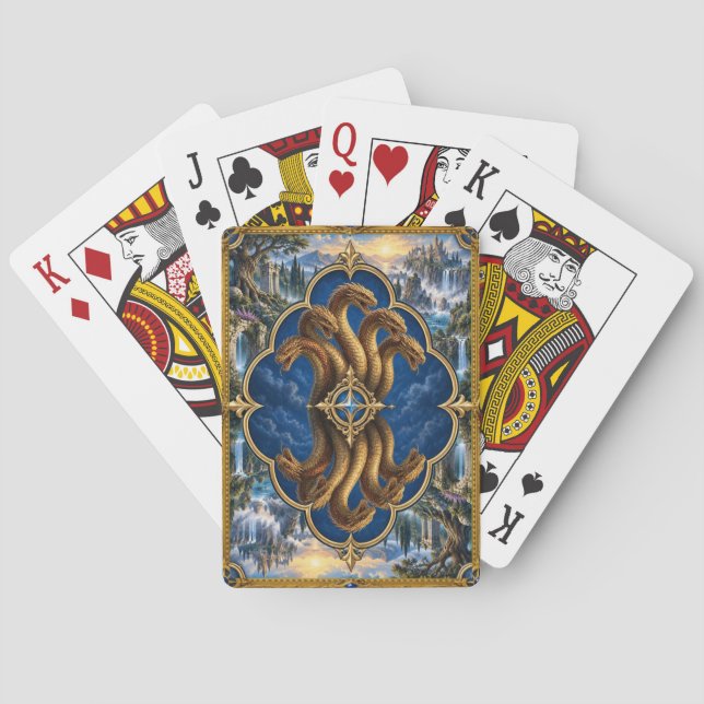 Hydra, Gothic Fantasy Monster Spielkarten (Rückseite)