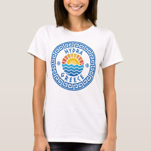 Hydra, Griechenland - Sunshine and Sea Women T-Shirt
