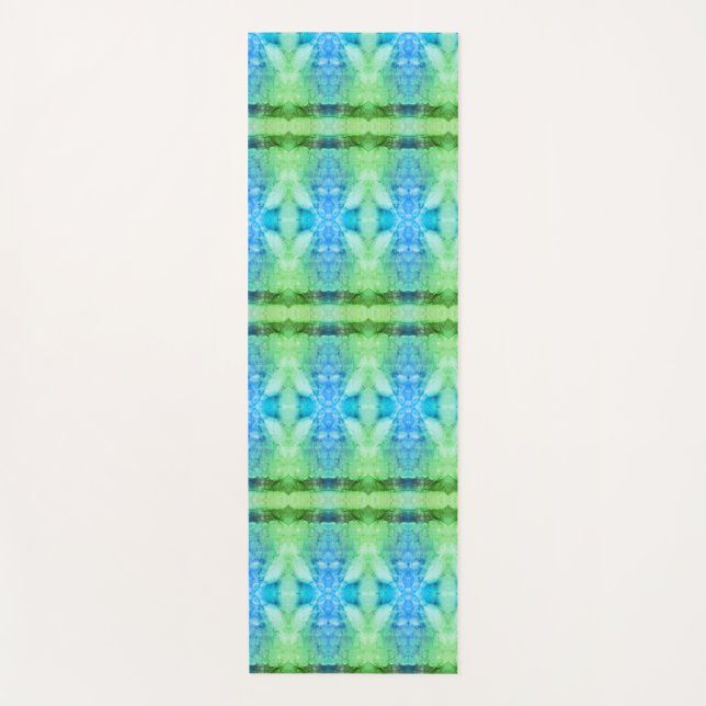 Hydra Ikat 12 x GL Yogamatte (Vorderseite)