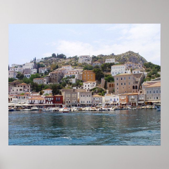 Hydra Island Greece Poster (Vorne)