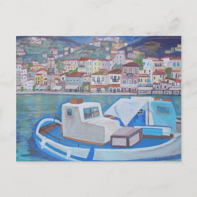 Hydra Island, Griechenland Postkarte (Vorderseite)