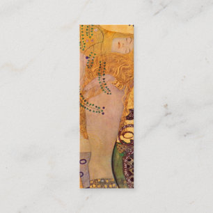 Hydra Mermaids Vintages Lesezeichen von Gustav Kli Mini Visitenkarte