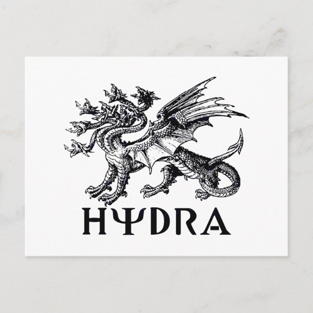 Hydra Postkarte (Vorderseite)