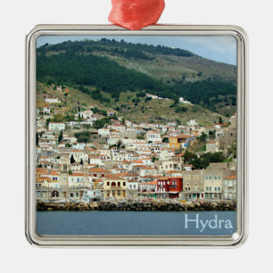 Hydra Silbernes Ornament