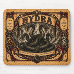 Hydra, Vintage-Zirkusmonster Mousepad