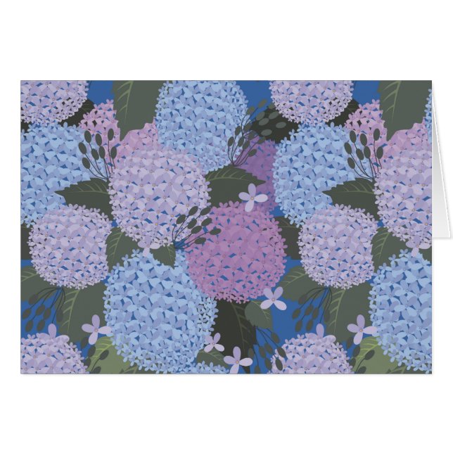 Hydrangea. (Vorderseite (Horizontal))