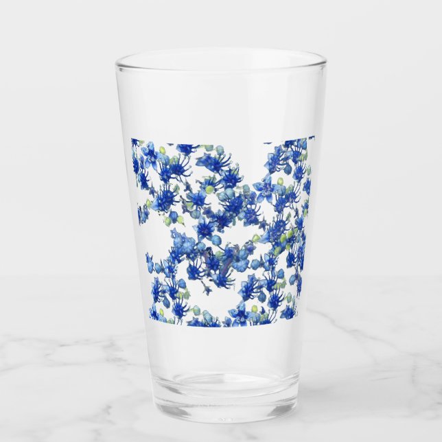 Hydrangea (BGC transparent) Glas (Vorderseite)