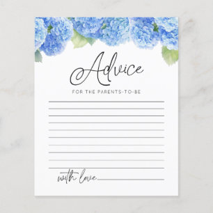 Hydrangea Blue Flowers Beratung Eltern Babydusche