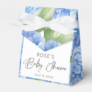 Hydrangea Blue Flowers Es ist eine Baby-Dusche Geschenkschachtel