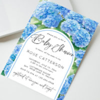 Hydrangea Blue Flowers Kinderdusche