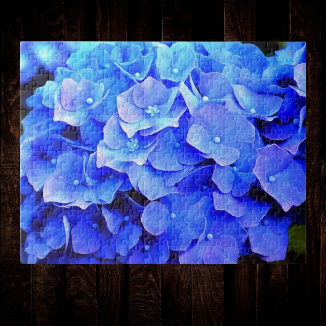 Hydrangea Blues Puzzle (Von Creator hochgeladen)