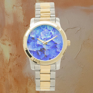 Hydrangea Blues Watch Armbanduhr