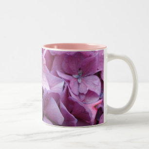 Hydrangea blüht Kaffee-Tasse Zweifarbige Tasse