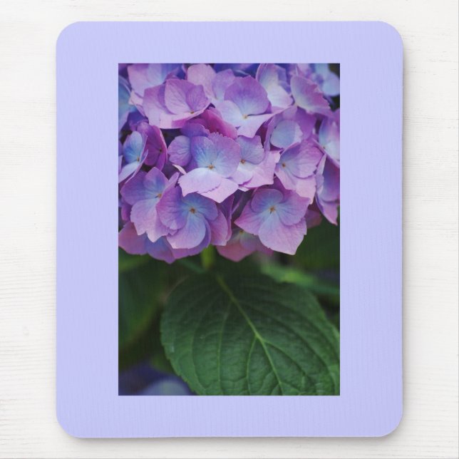 Hydrangea blüht Mousepad (Vorne)