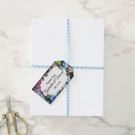 Hydrangea Blume Frame Gastgeschenk Hochzeit Tags Geschenkanhänger