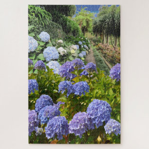 Hydrangea Blume Garten Jigsaw Puzzle