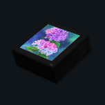 Hydrangea-Blume-Geschenkboxen Erinnerungskiste<br><div class="desc">Beautiful Hydrangea Blume Geschenkboxen - MIGNED Art Painting - Anpassbar</div>
